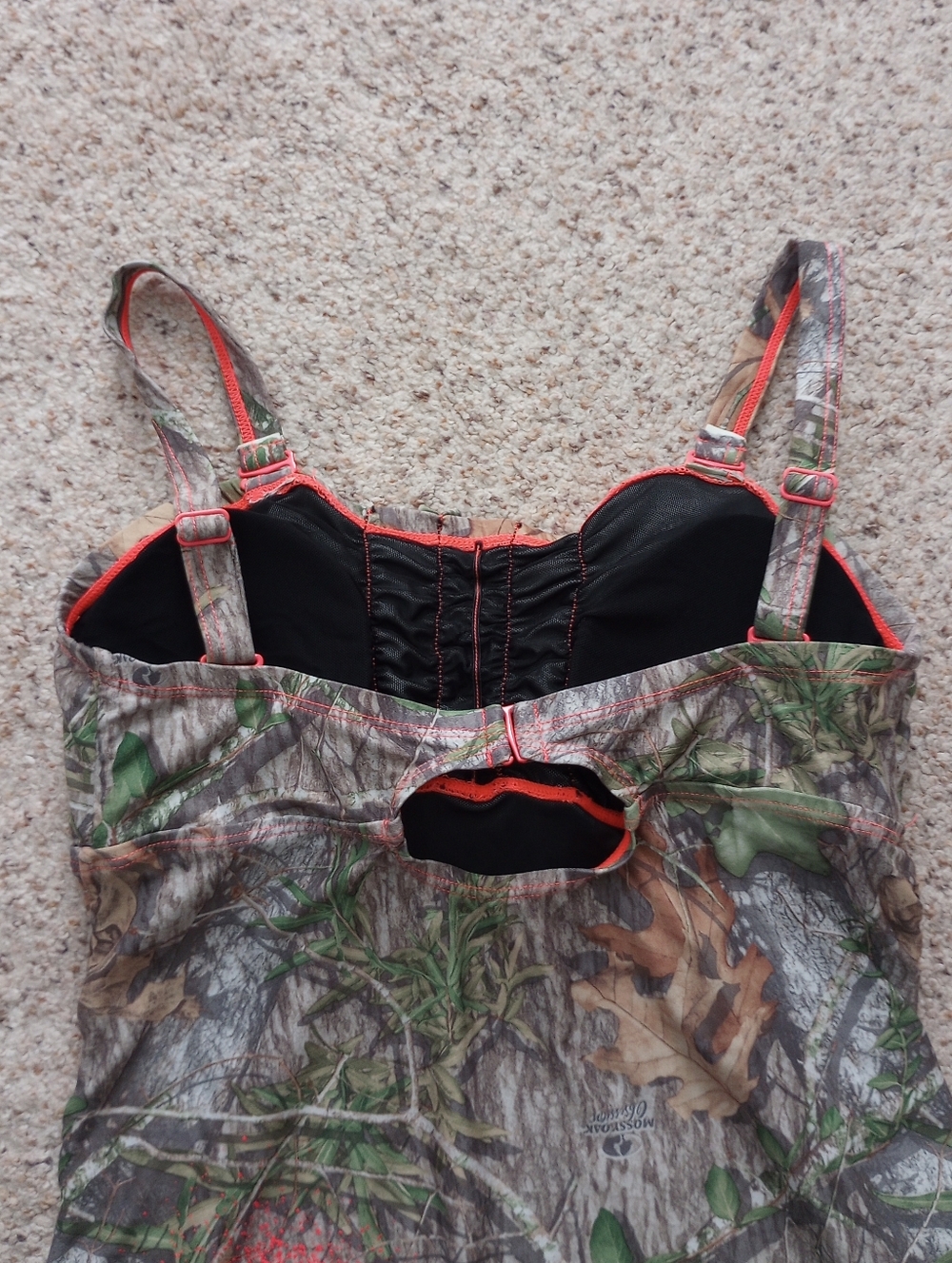 Girls With Guns Camouflage Bathing Suit Top - Picture 7 of 9